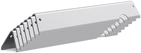 66797 & 66033 Flavorizer Bars 17-Inch Replacement for Weber Genesis II E-410 E-415 S-435, Genesis II/LX 400 Series (2017 and Newer) Grill Parts, Stainless Steel Flavor Bars, Pack of 7