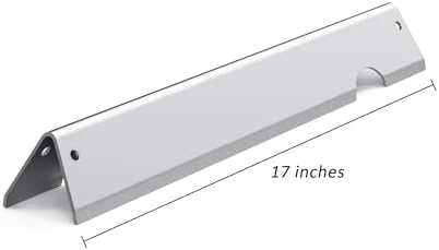66797 & 66033 Flavorizer Bars 17-Inch Replacement for Weber Genesis II E-410 E-415 S-435, Genesis II/LX 400 Series (2017 and Newer) Grill Parts, Stainless Steel Flavor Bars, Pack of 7