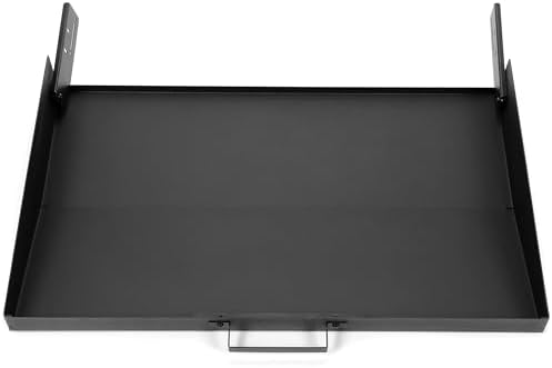 Kojem 36 inch Hinged Lid Cover Compatible with Blackstone Griddle Grill Lid Hard Cover with Rear Grease Collection Powder Coated Black