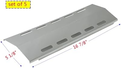 Direct store Parts Kit DG257 Replacement for Ducane 5 Burner 30500701/30500097 Gas Grill Repair Kit Stainless Steel Burners & Heat Plates