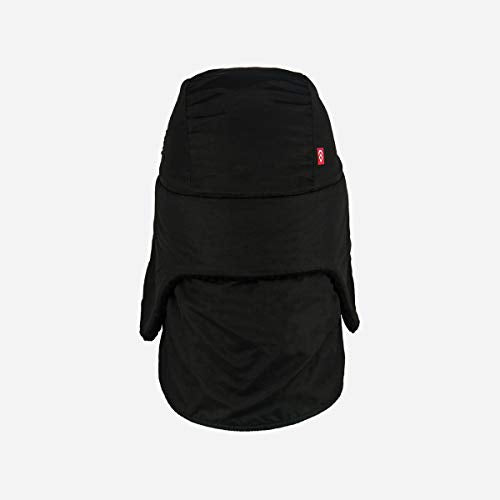 Airhole Tech Hat Trapper 3 Layer Balaclavas Headwear, Black, Small/Medium