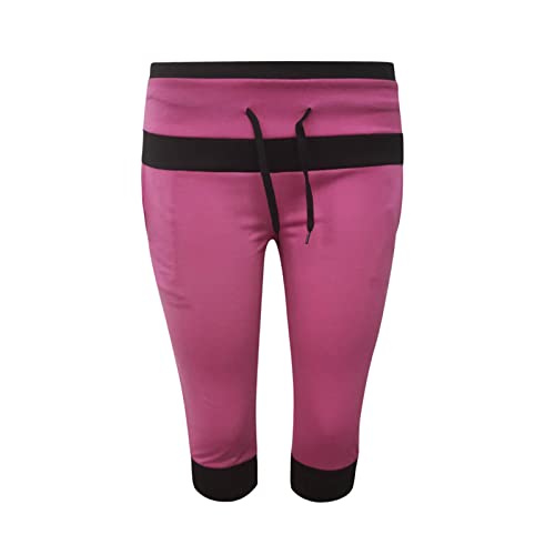 APIVOE Capri Sweatpants for Women Casual Lightweight Capri Joggers Plus Size Drawstring Capri Pants Summer Workout Capris