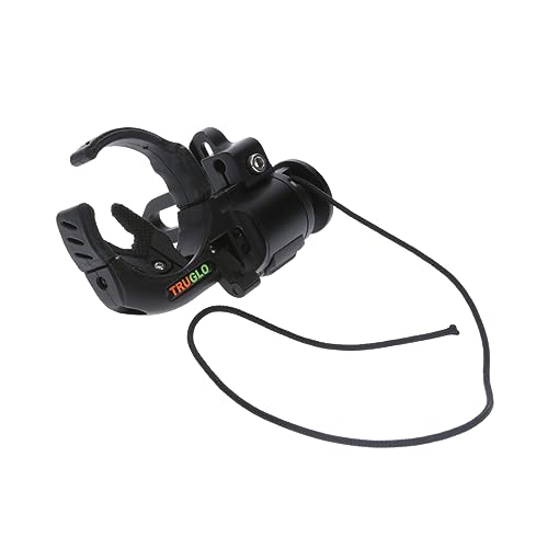 Truglo Hyper Strike Click-Up Drop-Away Cable-Driven Archery Black Arrow Rest - Quiet Full-Arrow Containment - Left-Handed