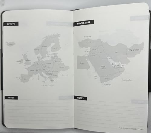 The Omega Project Gunfighters Journal – created by Special Operations Forces - Firearms Training Journal – For Military, Law Enforcement, competition, and firearms enthusiast looking to improve - Leather Bound Shooting Log Book – Mission Tracker