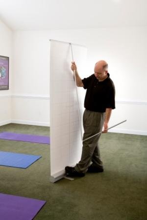 Posture Grid for Posture Assessment - Retractable Portable Grid