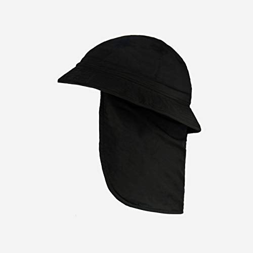Airhole Tech Hat Bucket 3 Layer Balaclavas Headwear, Black, Medium/Large