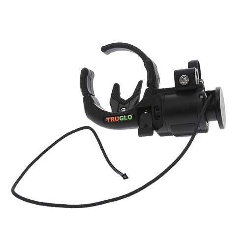 Truglo Hyper Strike Click-Up Drop-Away Cable-Driven Archery Black Arrow Rest - Quiet Full-Arrow Containment - Left-Handed