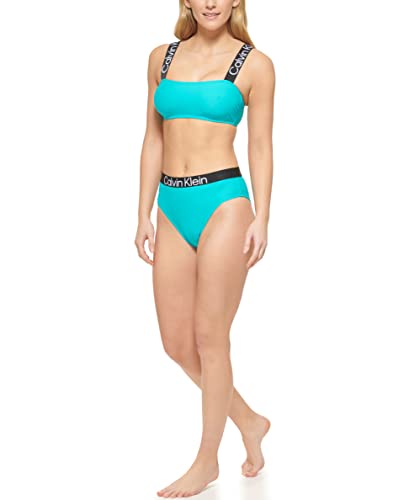 Calvin Klein Womens Lifestyle 2 Piece Set,Tropical Blue Waters,Medium
