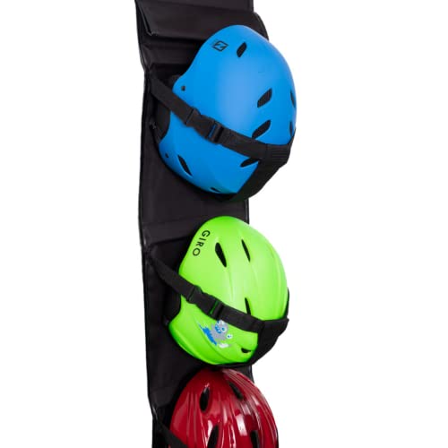 Gear Zone Hanging Sports Equipment Organizer | Multi-Purpose | Garage Sports Ball Storage | For Basketball Football Volleyball Tennis Soccer Biking | Toy Storage | Includes Hook & Pump