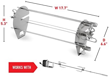Weber Crafted Rotisserie Skewers