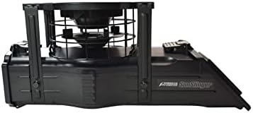 American Hunter Sunslinger Digital Weather Resistant Hunting Deer Game Feeder Kit with Integrated Solar Panel (6v Spring Top Battery Sold Separately) |Metal Spin Plate | Easy Setup