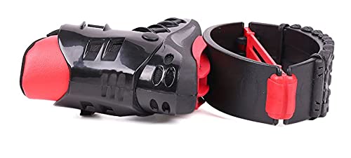 Jump Shoes | Bounce Shoes | Exercise & Fitness Adults Unisex 120LBS - 300LBS (Men's 6-8 150-250 LBS, Red Black)