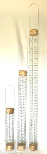 Backyard Birds Unlimited Cedar Whole in-Shell Peanut Outdoor Hanging Wild Bird Feeder Made in The USA-Large