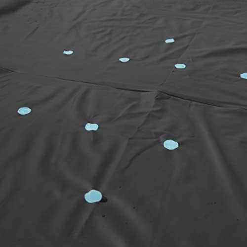 Bestway Flowclear PVC Round 12 Foot Pool Cover for Above Ground Frame Pools with Drain Holes and Secure Tie-Down Ropes, Black (Cover Only)