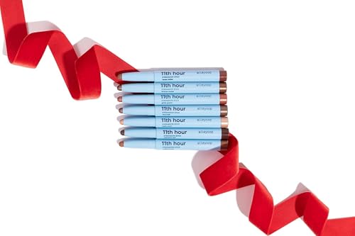 ALLEYOOP 11th Hour Cream Eye Shadow Sticks - Charcolit (Shimmer) - Award-winning Eyeshadow Stick - Smudge-Proof and Crease Proof for Over 11 Hours - Easy-To-Apply and Compact for Travel, 0.05 Oz