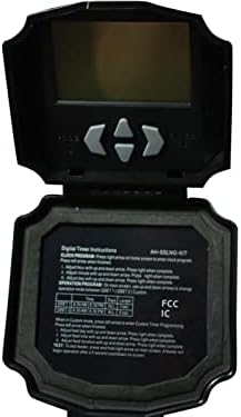 American Hunter Sunslinger Digital Weather Resistant Hunting Deer Game Feeder Kit with Integrated Solar Panel (6v Spring Top Battery Sold Separately) |Metal Spin Plate | Easy Setup