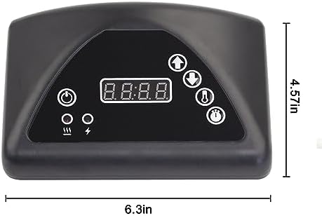 9907160014 Digital Control Panel Kit Replacement for Masterbuilt Compatible with Masterbuilt MB20071317/ 20071117/21071218 & More MB Digital Electric Smoker