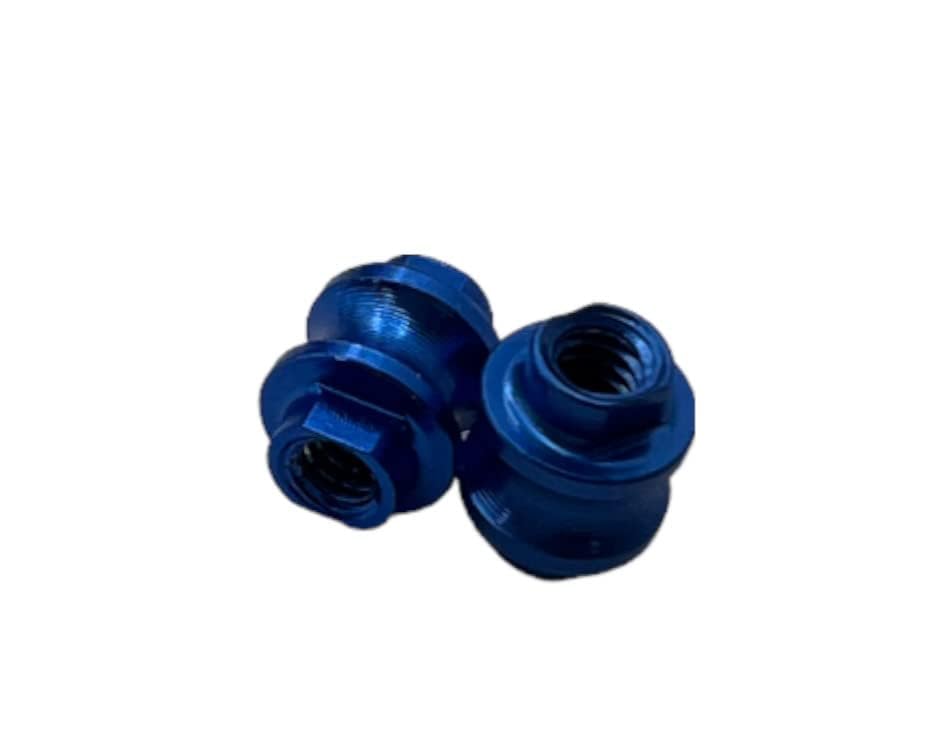 August Engineering Aluminum (Pair) Replacement Barrel Spacer Stand Off for Benchmade Bugout 535 & Mini Bugout 533 Knife not Included (Blue)