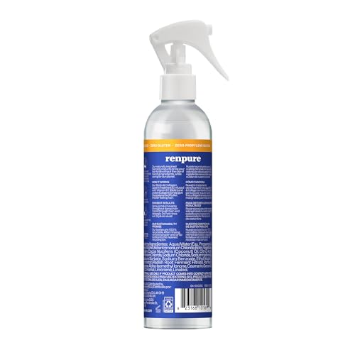 Renpure Biotin & Collagen Leave-In Conditioner Treatment - For Fuller, Thicker Looking Hair That Shines - For Fine, Thin or Limp Hair - Vitamin B7 (Biotin), Collagen - 8 Fl Oz