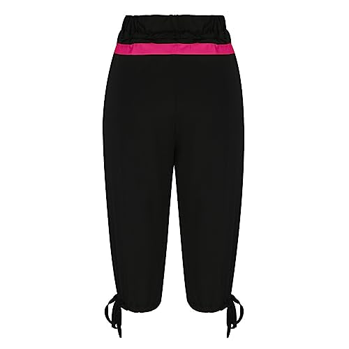 APIVOE Capri Sweatpants for Women Casual Lightweight Capri Joggers Plus Size Drawstring Capri Pants Summer Workout Capris