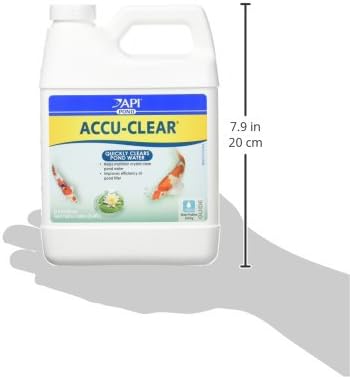 API POND ACCU-CLEAR Pond Water Clarifier 32-Ounce Bottle