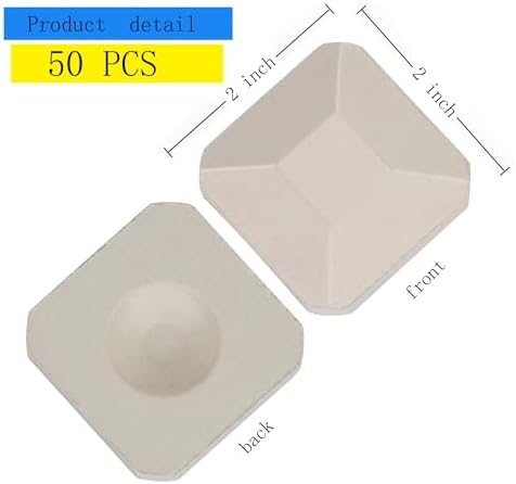 Ceramic Briquettes Replacement for Lynx L27 L30 L36 L42 L54 and Other Gas Grills, Gas Grill Briquettes Replacement for Lava Rocks, 2 x 2 inches, 50-Piece