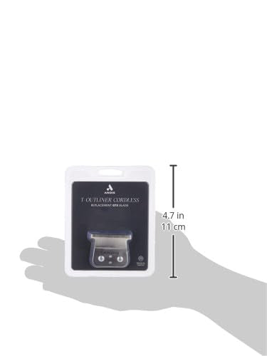Andis 04555 Cordless T-Outliner Lithium Ion Replacement Deep Tooth GTX Blade - Carbon Steel