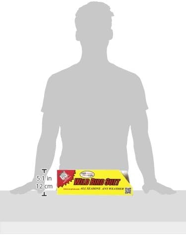 C&S Berry Delight No Melt Suet Dough 11.75 Ounces, 12 Pack