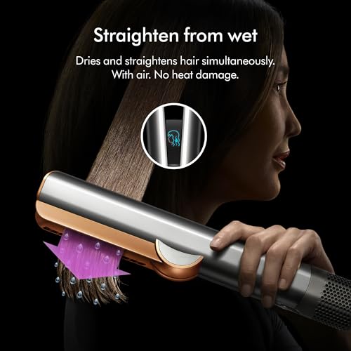 Special Edition Dyson Airstrait™ Straightener in Strawberry Bronze and Blush Pink