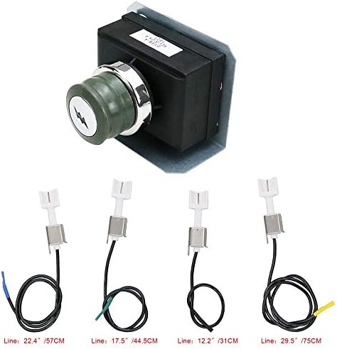 Uniflasy 1836-13 7629 Grill Igniter Kit for Weber Genesis 330 Gas Grills with Front Control (2011 - Newer), Igniter Kit for Genesis E330, S330, EP330, CEP330, Replacement for Weber Parts 65946
