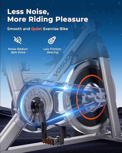 YOSUDA Indoor Cycling Bike Stationary Bike - 2023 Version-Cycle Bike with Tablet Mount & Comfortable Seat Cushion