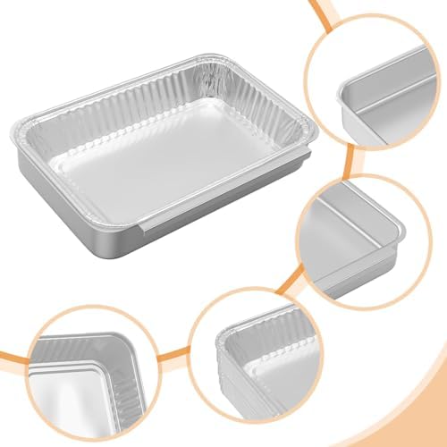 AJinTeby Grease Catch Pan 93305 for Weber Spirit e-210 e-220 e-310 e-320 e-330 Genesis II e-310 e-315 e-325 e-330 e-335 Grill Grease Tray with Disposable Drip Liners, 20 Pack