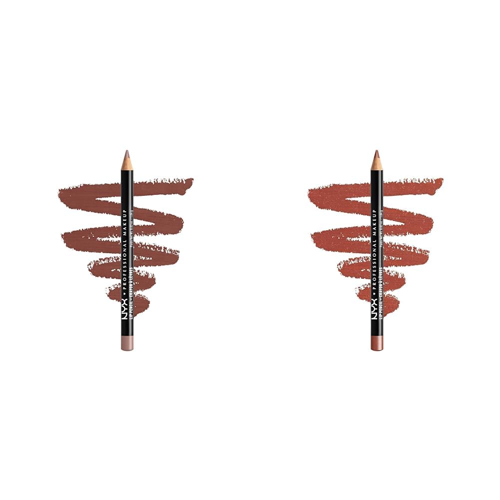 NYX PROFESSIONAL MAKEUP Slim Lip Pencil Long-Lasting Creamy Lip Liner Mahogany & Ever