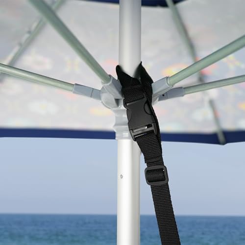 AMMSUN Beach Umbrella Sand Bag Umbrellas Anchor Weight Bags Anchor for Heavy Duty High Wind Resistant Beach Shade Tent Outdoor Canopies Windproof Portable Safe Stand Holder Universal Fit