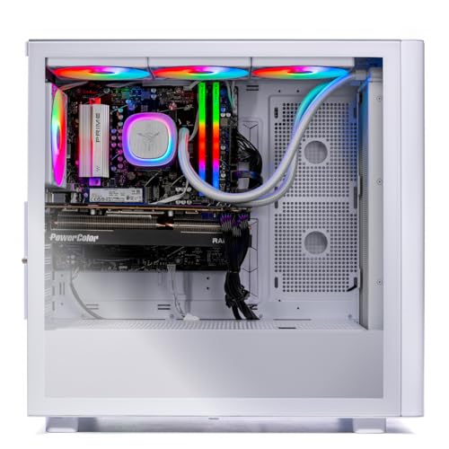 Skytech Gaming Chronos 3 Desktop PC, Ryzen 7 7700X 4.5 GHz (5.4GHz), NVIDIA RTX 5070 12GB, 1TB NVMe SSD, 32GB DDR5 RAM 5600 RGB, 850W Gold PSU, 360mm ARGB AIO, Wi-Fi, Win 11