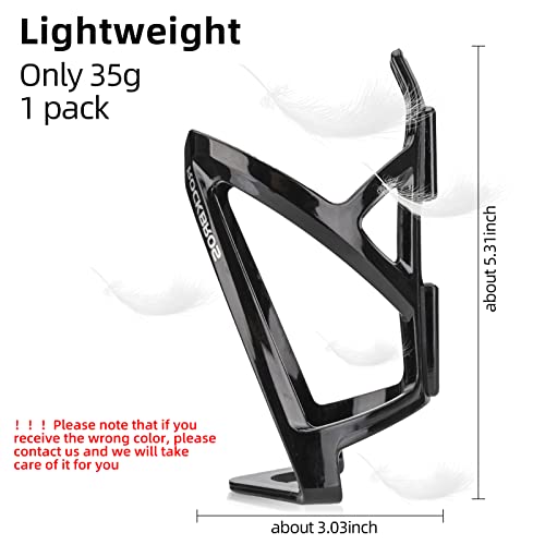 ROCKBROS Bike Water Bottle Holder Ultra-Light Bicycle Bottle Cages with Screws Tool, Universal Bike Cup Holder for Road MTB Mountain Bikes Cycling Accessories(2 Pack)