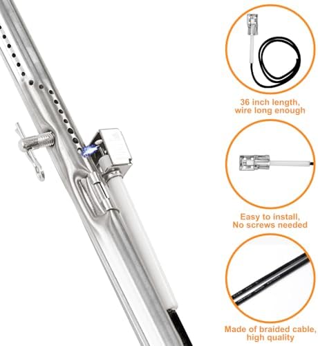 Replacement Parts Kit for Charbroil Performance 5 Burner 463347519 463275717 463243518 463347518, 463275517, 475 4 Burner 463347017 463376018P2, for Charbroil Grill Replacement Parts 5 Burner