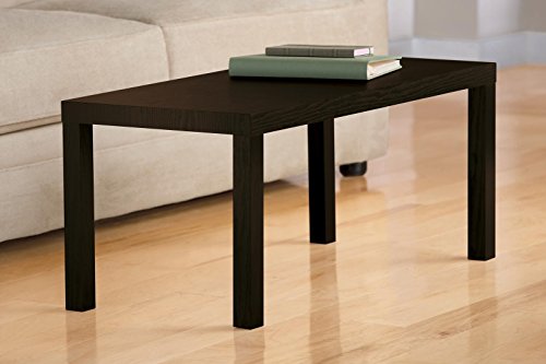 Ameriwood Home Parsons Coffee Table, Espresso