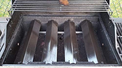 Grill Replacement Parts for Charbroil 463215515, 463268007, 463268008, 463268107, 463244011, 463251512, 463215514, 463268606, 463247009, 463268706, 463215513 Models, G614-0045-W1 Heat Tent 4-PACK