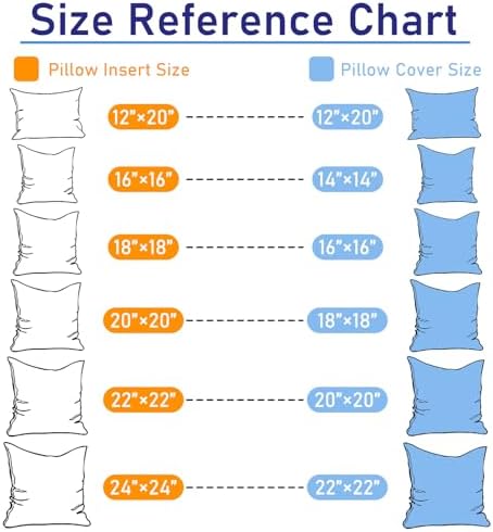 Pack of 4 18x18 Outdoor Pillow Inserts, Water Resistant Throw Pillow Inserts, Cushion Inner Pads for Patio, Furniture, Sofa, Bed, Living Room, Garden Decorative Waterproof Pillow Inserts