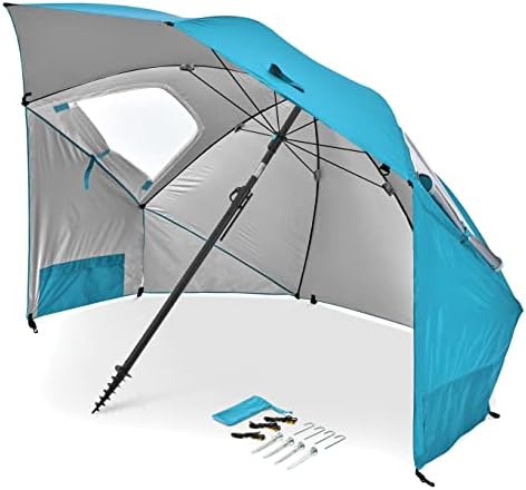 Sport-Brella Premiere XL UPF 50+ Umbrella Shelter for Sun and Rain Protection