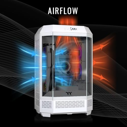 Thermaltake LCGS Reactor 7897XS Gaming Desktop (AMD Ryzen™ 7 7800X3D, 32GB 5600MT/s DDR5 RGB Memory, AMD Radeon™ RX 9070 XT, 2TB NVMe M.2, WiFi, Windows 11) T3WT-B650-97X-LCS