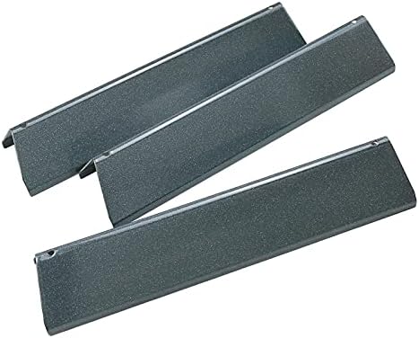 Utheer 7635 Flavorizer Bars 15.3 inch for Weber Spirit I & II 200 Series (2 Burners), Spirit E210 E220 S210 S220 with Front Control Knobs, Grill Replacement Parts for Weber 16 GA Porcelain Heat Plate