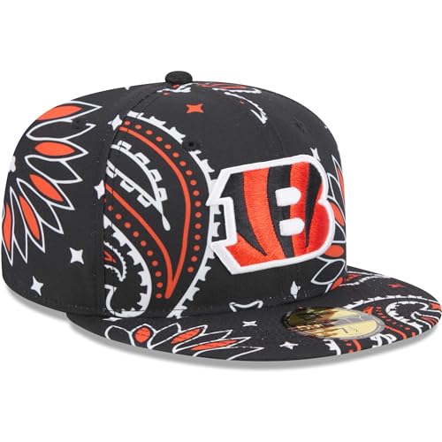 New Era Men's Red Kansas City Chiefs Paisley 59FIFTY Fitted Hat