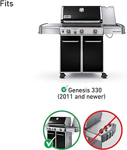 Uniflasy 1836-13 7629 Grill Igniter Kit for Weber Genesis 330 Gas Grills with Front Control (2011 - Newer), Igniter Kit for Genesis E330, S330, EP330, CEP330, Replacement for Weber Parts 65946