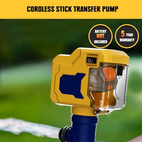 Cordless Stick Water Transfer Pump Compatible with Dewalt 20V Battery(Tool Only), 720GPH Brushless Stick Utility Pump for Pool Garden Pond