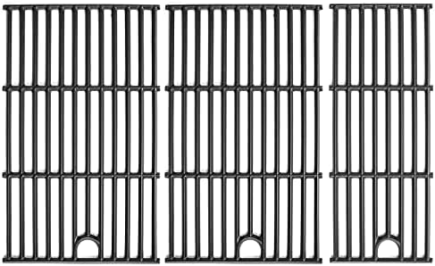 for Charbroil 463448021 Parts Grill Grate for Charbroil Performance 5 Burner Gas Grill Replacement Part Cast Iron Cooking Grate for Charbroil 463449021 463466522 463455021 463451022 5-Burner Gas Grill