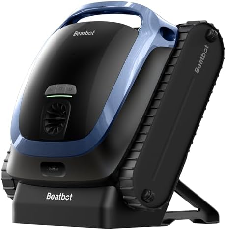 (2025 Upgrade) Beatbot AquaSense 2 Cordless Robotic Pool Vacuum Cleaner, Smart Surface Parking, Double-Pass Waterline Scrubbing, Cleans Floor, Walls and Waterline, Light Blue