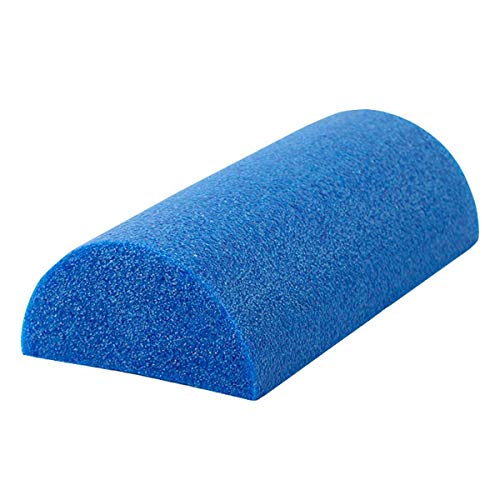 CanDo White PE Foam Rollers for Exercise, Finess, Muscle Restoration, Massage Therapy, Sport Recovery and Physical Therapy for Home, Clinics, Professional Therapy Round 6" x 30"