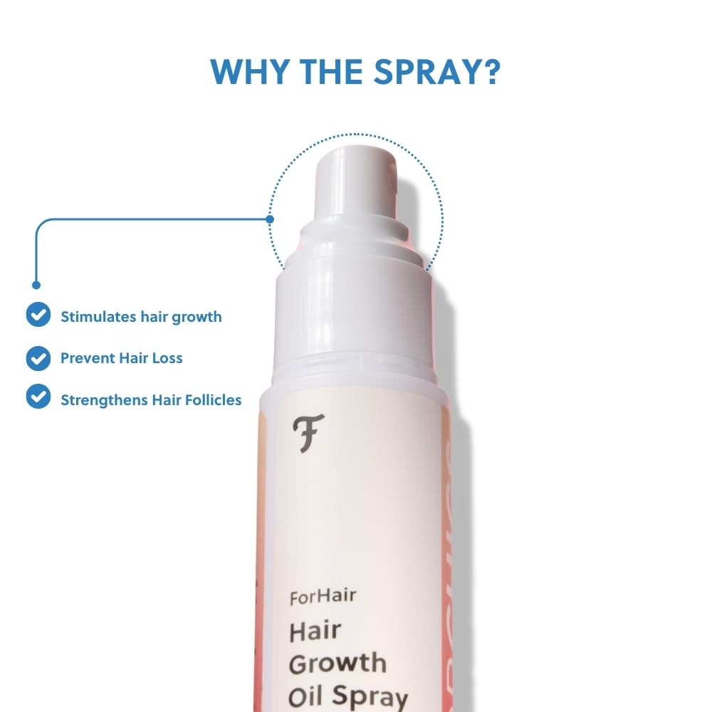 Men's Hair Regrowth Spray - Advanced Hair Loss Solution - Promotes Hair Growth and Strengthening, Non-Greasy and Hormone-Free Formula